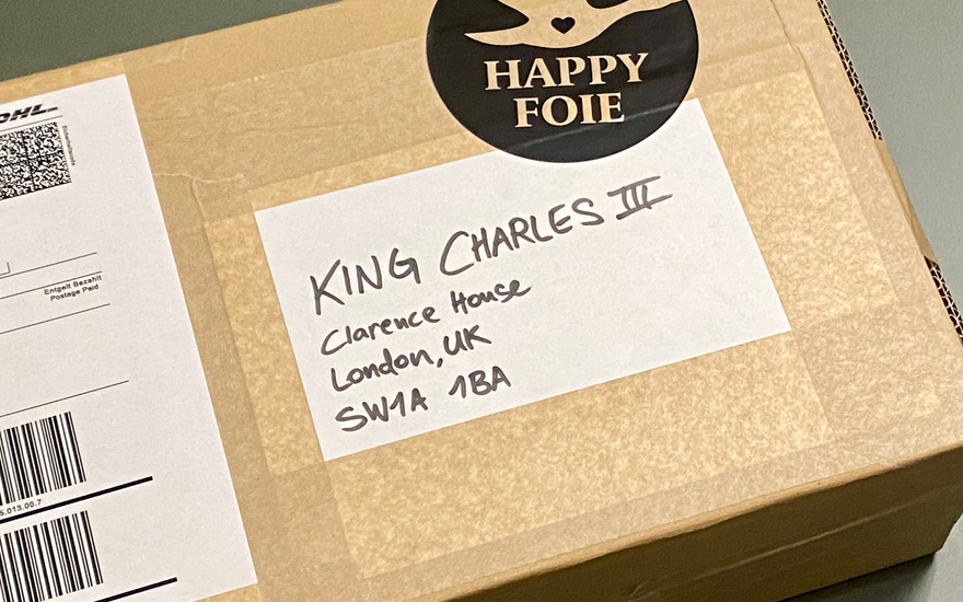 König Charles verzichtet in Zukunft auf Foie Gras – Happy Foie bald auch auf den Tellern im königlichen Palast?