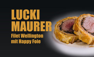 Titelbild Rezept-Beitrag Lucki Maurer kocht Filet Wellington mit Happy Foie