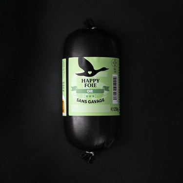 Happy Foie Oie - Sans Gavage - Alternative au Foie Gras, 250g, Plein Air